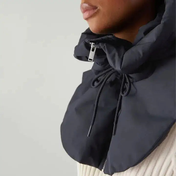 WU Smart Puffer Neck Scarf Hoodie - The Wrap Up!